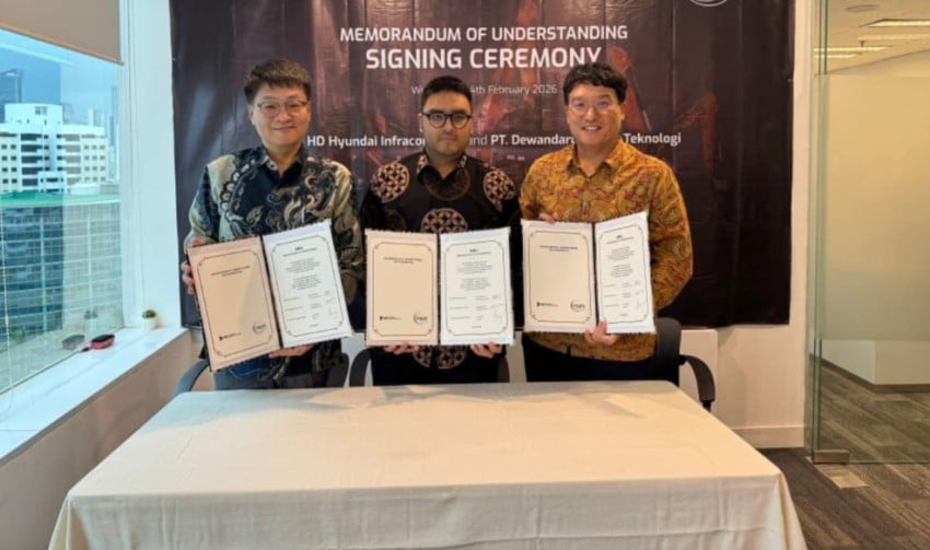 Develon dan Loggis Kolaborasi Percepat Transformasi Hijau Alat Berat