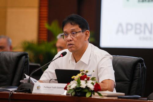 Purbaya Targetkan Pertumbuhan Ekonomi 5,5-6 Persen di Kuartal I-2026